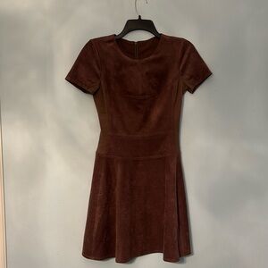 Brown Autumn Dress